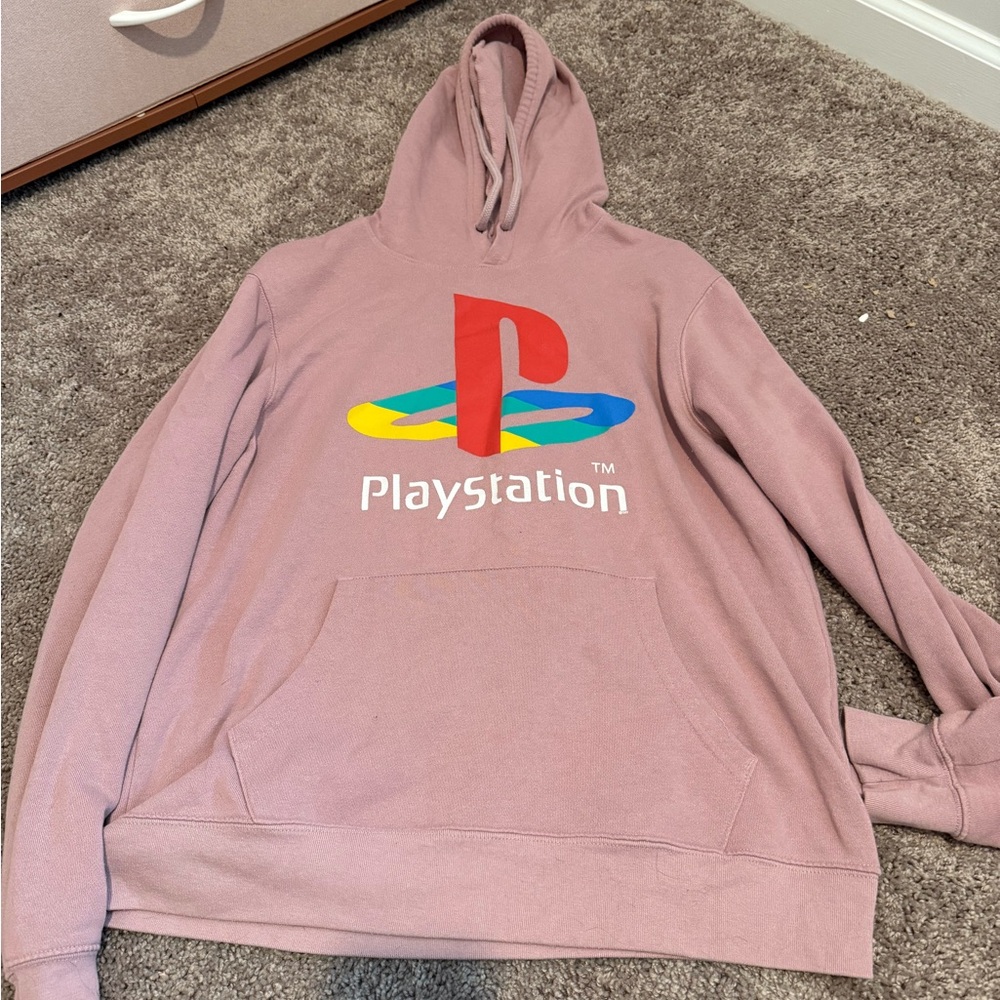 Old Navy Pink PlayStation Hoodie